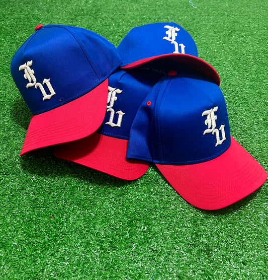 FV Blue & Red Baseball Hat