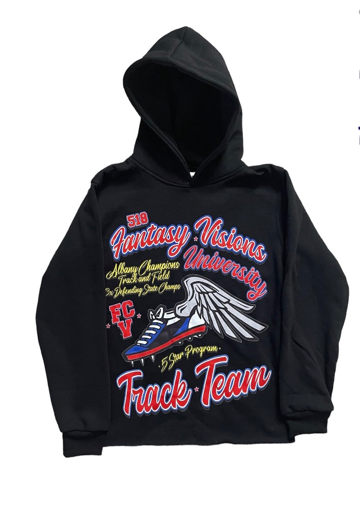 Black FV Track Pullover