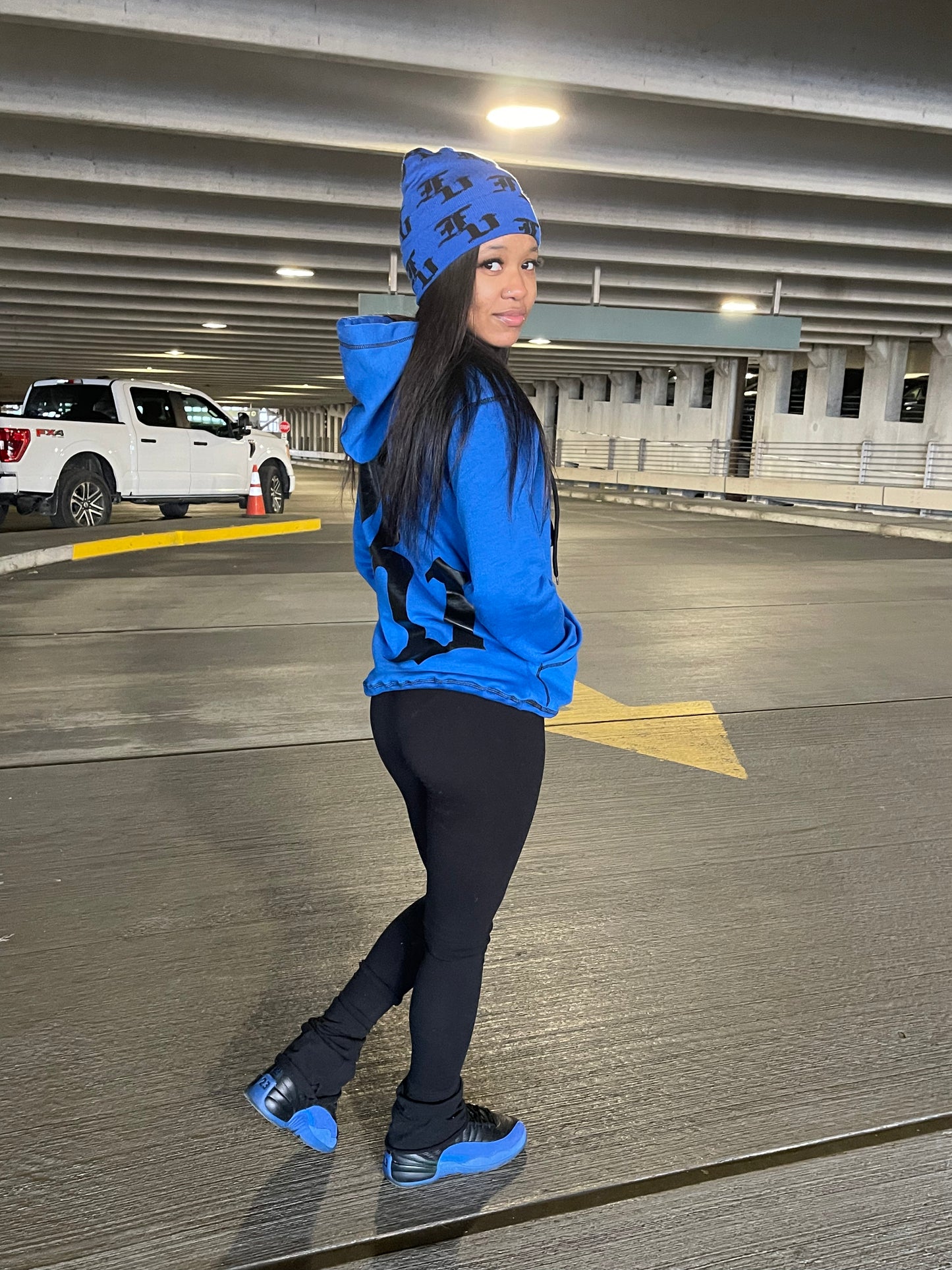 FV Blue Stitched Pullover