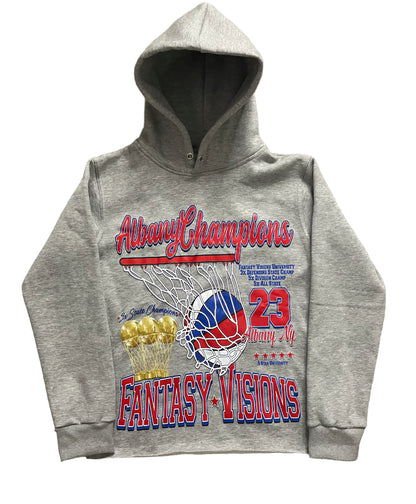Grey FV Basketball Pullover