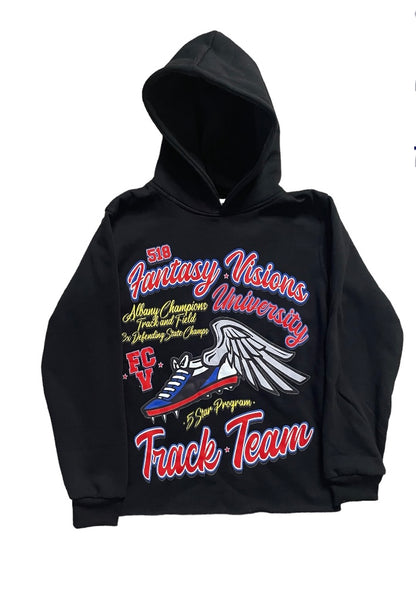 Black FV Track Pullover