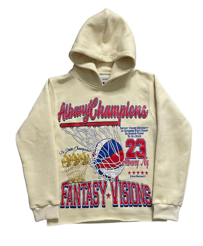 Cream FV Basketball Pullover