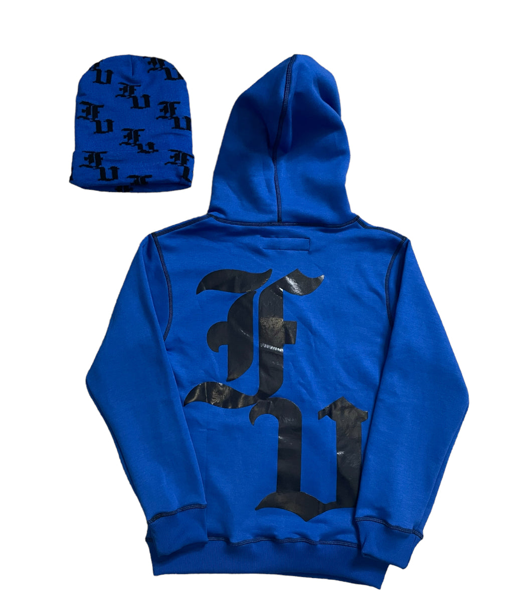 FV Blue Stitched Pullover